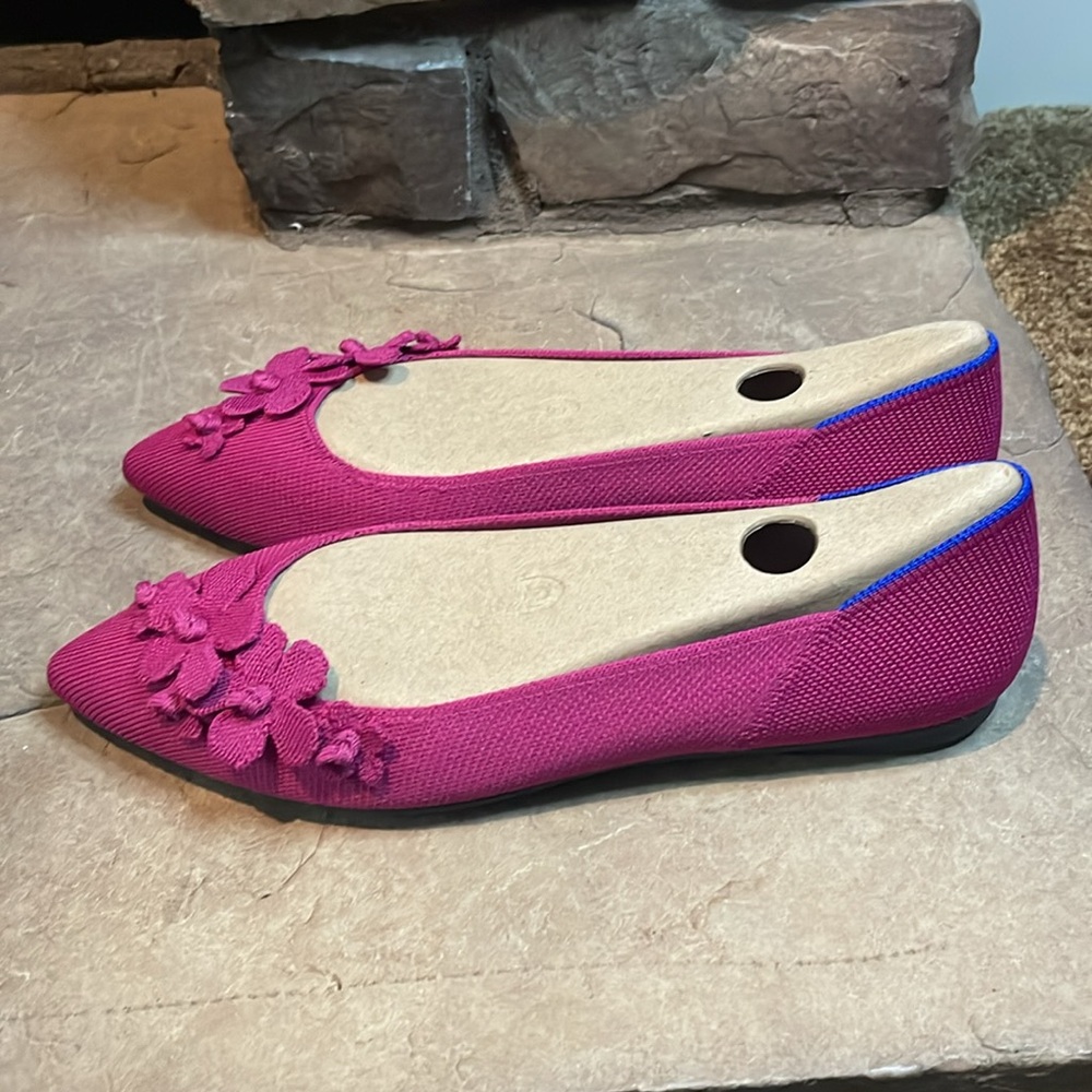 Rothy’s The Petal Point II Bramble Women’s Size 8 - Picture 6 of 9
